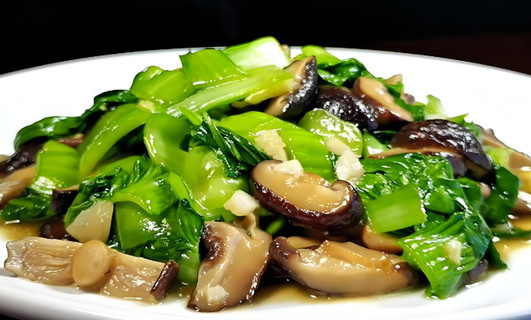 香菇青菜的功效作用功能主治是什么，有什么功效作用好處？